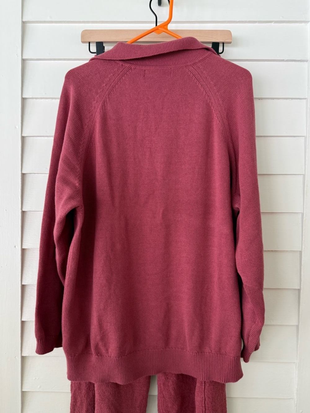 Free People | Drea Set Pink Knit Lounge Set Sweater + Pants XS - Picture 2 of 13